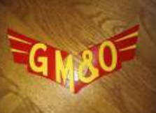 Trackside 3D #53 - 3D Printed Railroad Signs "Gulf, Mobile & Ohio" (GM&O)