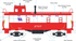 MTH 20-91907 - Steel Caboose "Wabash" #2729 - Custom Run for MrMuffin'sTrains