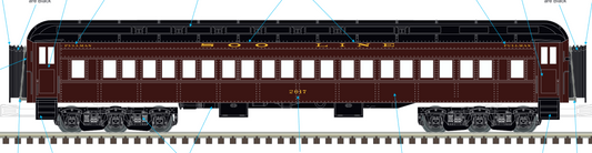 Atlas O - Premier - 70" Madison Heavyweight Passenger Car Set "Soo Line" (8-Car) - Custom Run for MrMuffin'sTrains - MrMuffin'sTrains