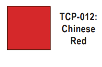 Tru-Color Paint - TCP-012 - Chinese Red (Solvent-Based Paint)