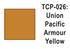 Tru-Color Paint - TCP-026 - Union Pacific - Armor Yellow (Solvent-Based Paint)