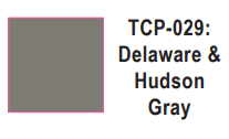 Tru-Color Paint - TCP-029 - Delaware & Hudson - Gray (Solvent-Based Paint)