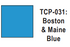 Tru-Color Paint - TCP-031 - Boston & Maine - Blue (Solvent-Based Paint)