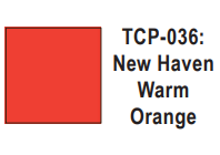 Tru-Color Paint TCP-036 - New Haven - Warm Orange (Solvent-Based Paint)