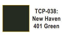 Tru-Color Paint - TCP-038 - New Haven - 401 Green (Solvent-Based Paint)
