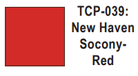 Tru-Color Paint TCP-039 - New Haven - Socony Red (Solvent-Based Paint)