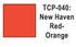 Tru-Color Paint - TCP-040 - New Haven - Red/Orange (Solvent-Based Paint)