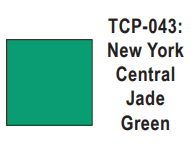Tru-Color Paint TCP-043 - New York Central - Jade (Solvent-Based Paint)