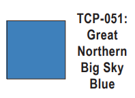 Tru-Color Paint - TCP-051 - Big Sky Blue (Solvent-Based Paint)