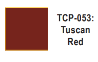 Tru-Color Paint - TCP-053 - Tuscan Red (Solvent-Based Paint)