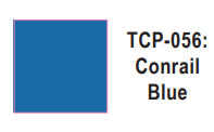 Tru-Color Paint - TCP-056 - Conrail - Blue (Solvent-Based Paint)