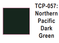 Tru-Color Paint - TCP-057 - Northern Pacific - Dark Green (Solvent-Based Paint)