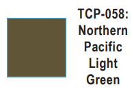 Tru-Color Paint - TCP-058 - Northern Pacific - Light Green (Solvent-Based Paint)