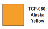 Tru-Color Paint - TCP-060 - Alaska Railroad - Yellow (Solvent-Based Paint)