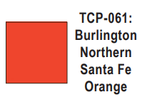 Tru-Color Paint TCP-061 - BNSF - Orange (Solvent-Based Paint)