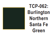 Tru-Color Paint - TCP-062 - BNSF - Green (Solvent-Based Paint)