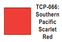 Tru-Color Paint TCP-066 - Southern Pacific - Scarlet Red (Solvent-Based Paint)
