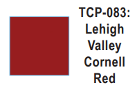 Tru-Color Paint - TCP-083 - Lehigh Valley - Cornell Red (Solvent-Based Paint)