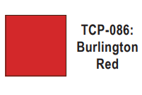 Tru-Color Paint TCP-086 - Chicago, Burlington & Quincy - Red (Solvent-Based Paint)