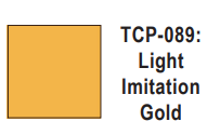 Tru-Color Paint - TCP-089 - Light Imitation Gold (Solvent-Based Paint)
