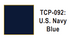 Tru-Color Paint - TCP-092 - U.S. Army - Blue (Solvent-Based Paint)