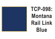 Tru-Color Paint TCP-098 - Montana Rail Link - Blue (Solvent-Based Paint)