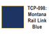 Tru-Color Paint - TCP-098 - Montana Rail Link - Blue (Solvent-Based Paint)