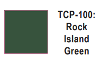 Tru-Color Paint TCP-100 - Road Island - Green (Solvent-Based Paint)