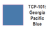 Tru-Color Paint - TCP-101 - Georgia Pacific - Blue (Solvent-Based Paint)