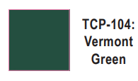 Tru-Color Paint - TCP-104 - Vermont - Green (Solvent-Based Paint)