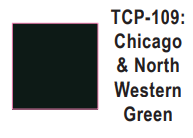 Tru-Color Paint - TCP-109 - Chicago & North Western - Green (Solvent-Based Paint)