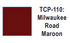 Tru-Color Paint - TCP-110 - Milwaukee Road - Maroon (Solvent-Based Paint)