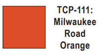 Tru-Color Paint TCP-111 - Milwaukee Road - Orange (Solvent-Based Paint)