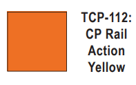 Tru-Color Paint - TCP-112 - CP Rail - Action Yellow (Solvent-Based Paint)