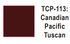 Tru-Color Paint - TCP-113 - Canadian Pacific - Tuscan (Solvent-Based Paint)