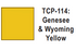 Tru-Color Paint - TCP-114 - Genesee & Wyoming - Yellow (Solvent-Based Paint)