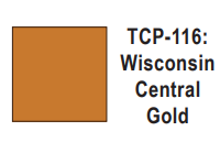 Tru-Color Paint - TCP-116 - Wisconsin Central - Gold (Solvent-Based Paint)