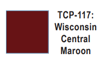 Tru-Color Paint - TCP-117 - Wisconsin Central - Maroon (Solvent-Based Paint)