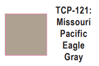 Tru-Color Paint - TCP-121 - Missouri Pacific - Eagle Gray (Solvent-Based Paint)
