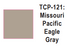Tru-Color Paint - TCP-121 - Missouri Pacific - Eagle Gray (Solvent-Based Paint)