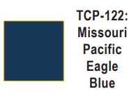 Tru-Color Paint - TCP-122 - Missouri Pacific - Eagle Blue (Solvent-Based Paint)
