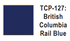Tru-Color Paint - TCP-127 - British Columbia Rail - Blue (Solvent-Based Paint)
