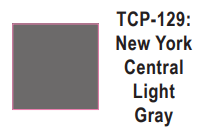 Tru-Color Paint - TCP-129 - New York Central - Light Gray (Solvent-Based Paint)