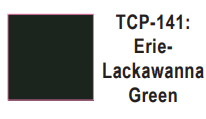 Tru-Color Paint - TCP-141 - Erie Lackawanna - Green (Solvent-Based Paint)