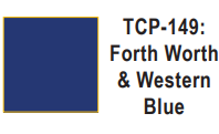Tru-Color Paint - TCP-149 - Forth Worth & Western - Blue (Solvent-Based Paint)