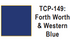 Tru-Color Paint - TCP-149 - Forth Worth & Western - Blue (Solvent-Based Paint)