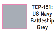 Tru-Color Paint TCP-151 - U.S. Navy - Battleship Grey (Solvent-Based Paint)