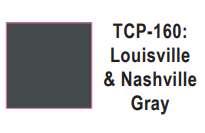 Tru-Color Paint - TCP-160 - Louisville & Nashville - Gray (Solvent-Based Paint)