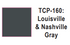 Tru-Color Paint - TCP-160 - Louisville & Nashville - Gray (Solvent-Based Paint)
