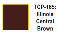 Tru-Color Paint - TCP-165 - Illinois Central - Brown (Solvent-Based Paint)